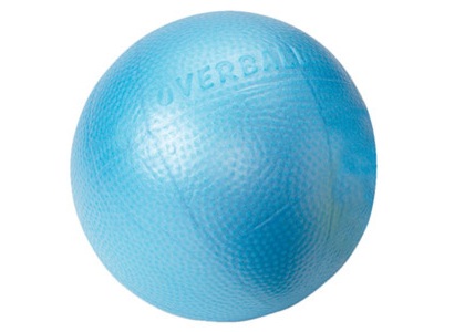 Cvičení pro maminky - overball