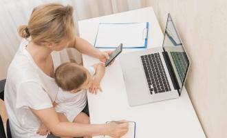 práce na mateřské dovolené