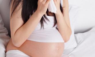 Rýma a alergie v těhotenství